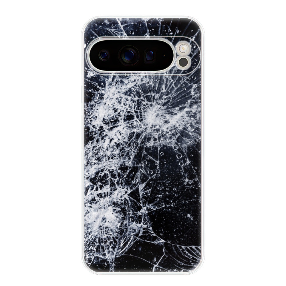 Odolné silikónové puzdro iSaprio - Cracked - Google Pixel 9 Pro XL