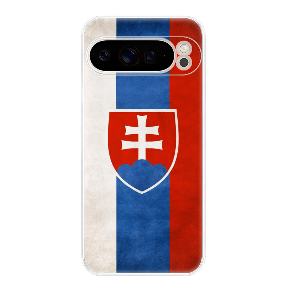 Odolné silikónové puzdro iSaprio - Slovakia Flag - Google Pixel 9 Pro XL