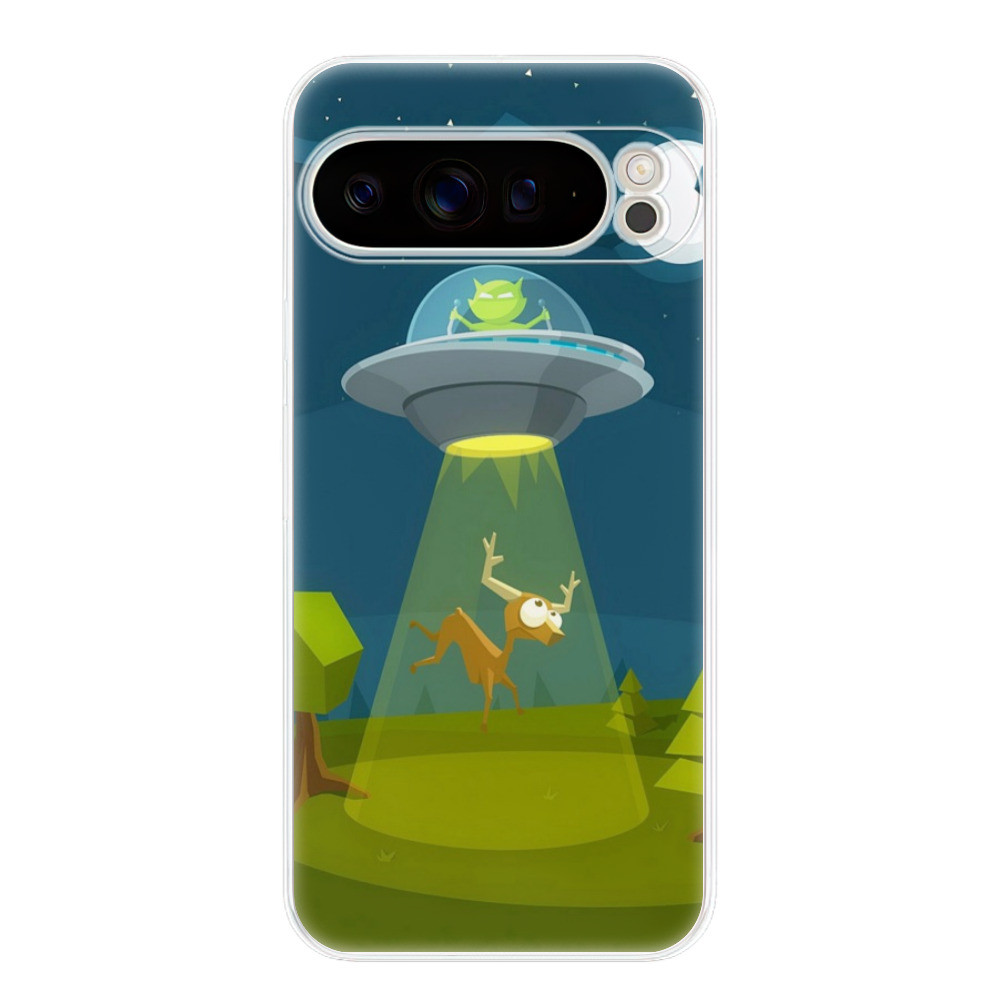 Odolné silikónové puzdro iSaprio - Alien 01 - Google Pixel 9 Pro XL