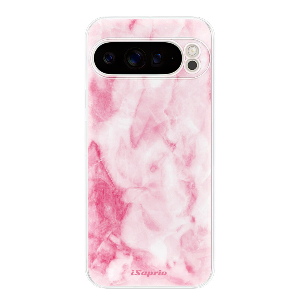 Odolné silikónové puzdro iSaprio - RoseMarble 16 - Google Pixel 9 Pro XL