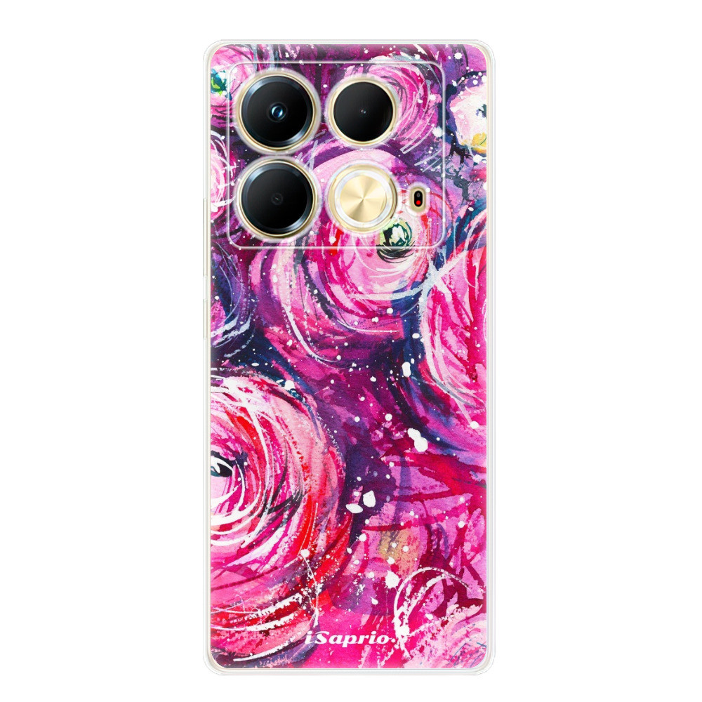 Odolné silikónové puzdro iSaprio - Pink Bouquet - Infinix Note 40