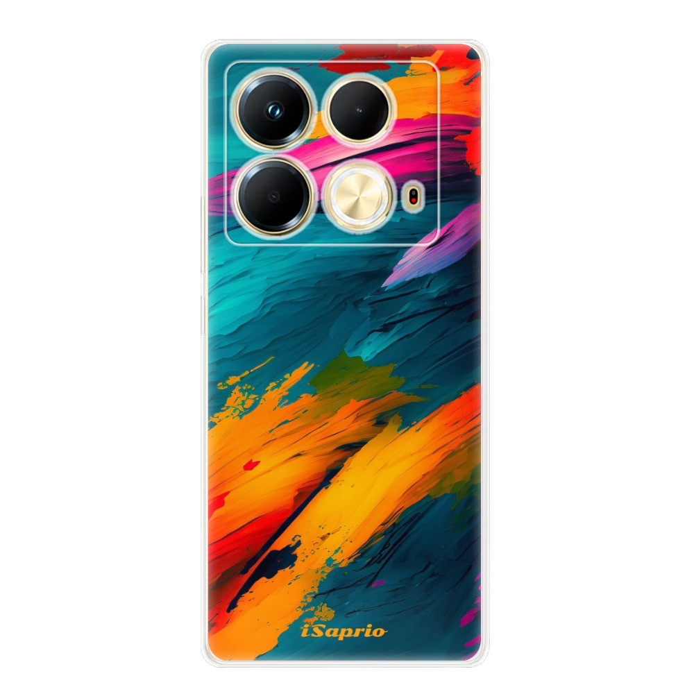 Odolné silikónové puzdro iSaprio - Blue Paint - Infinix Note 40