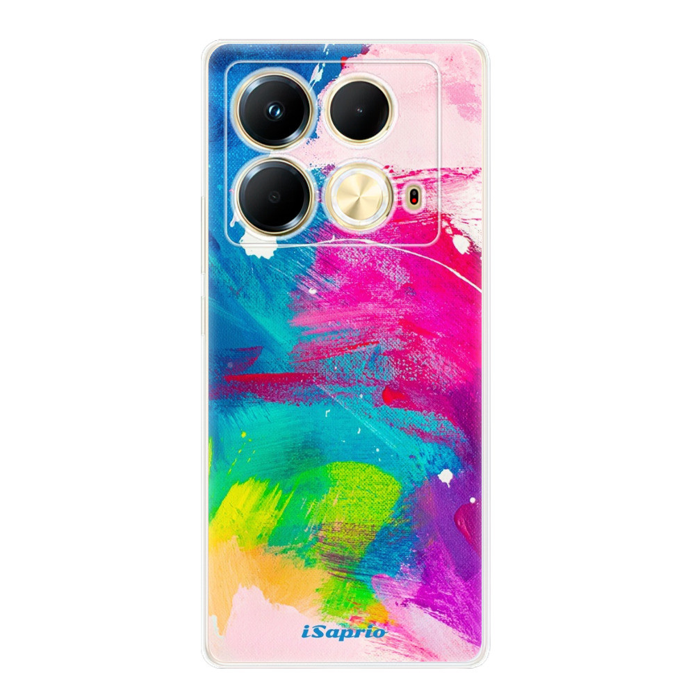 Odolné silikónové puzdro iSaprio - Abstract Paint 03 - Infinix Note 40