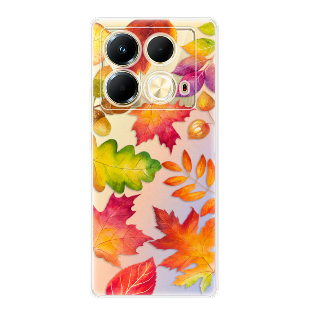 Odolné silikónové puzdro iSaprio - Autumn Leaves 01 - Infinix Note 40