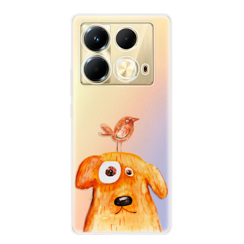 Odolné silikónové puzdro iSaprio - Dog And Bird - Infinix Note 40