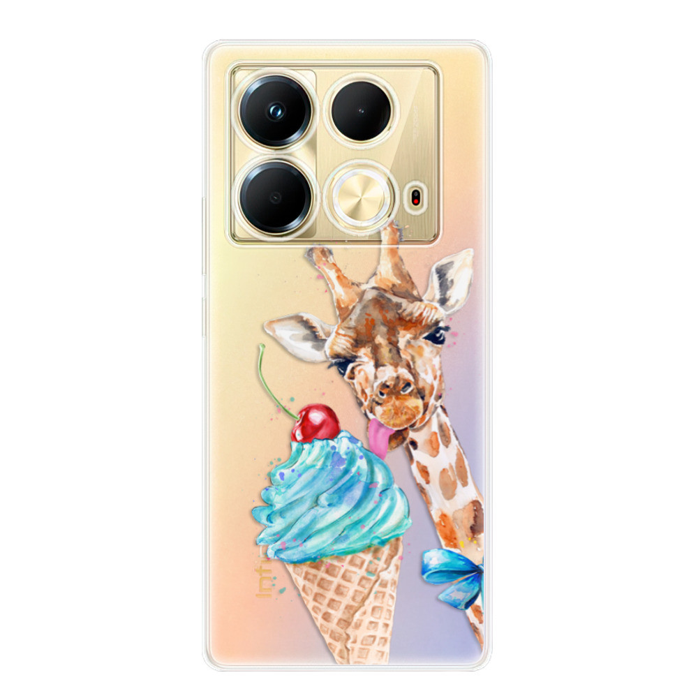 Odolné silikónové puzdro iSaprio - Love Ice-Cream - Infinix Note 40