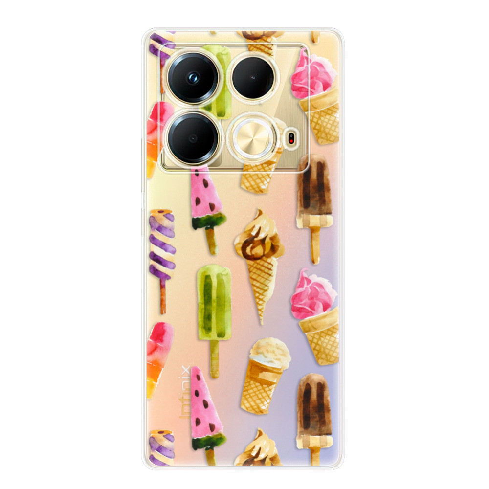 Odolné silikónové puzdro iSaprio - Ice Cream - Infinix Note 40