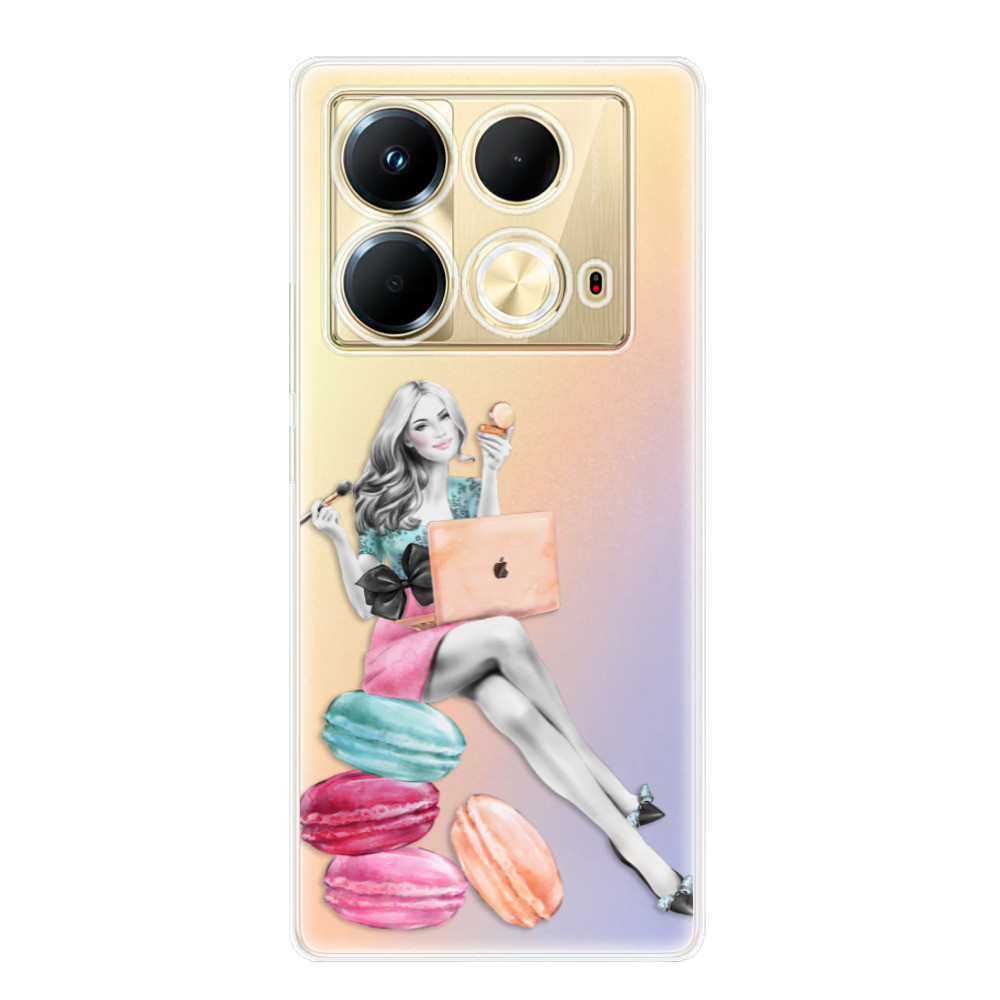 Odolné silikónové puzdro iSaprio - Girl Boss - Infinix Note 40