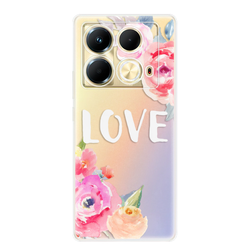 Odolné silikónové puzdro iSaprio - Love - Infinix Note 40