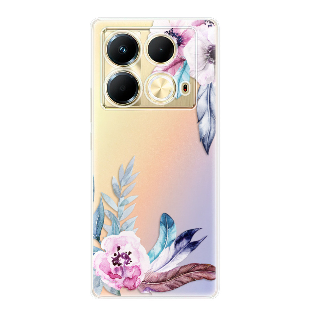 Odolné silikónové puzdro iSaprio - Flower Pattern 04 - Infinix Note 40