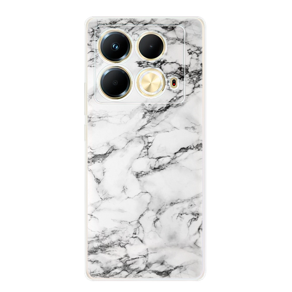 Odolné silikónové puzdro iSaprio - White Marble 01 - Infinix Note 40