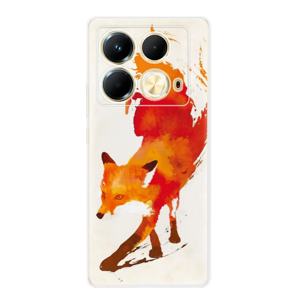 Odolné silikónové puzdro iSaprio - Fast Fox - Infinix Note 40