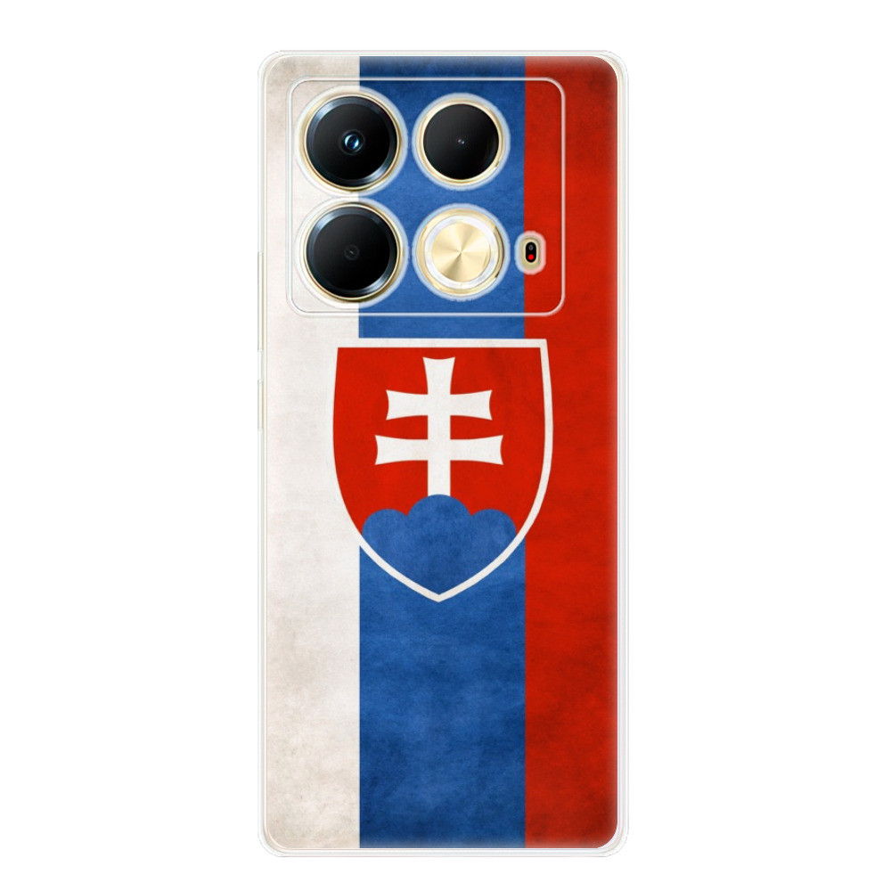 Odolné silikónové puzdro iSaprio - Slovakia Flag - Infinix Note 40