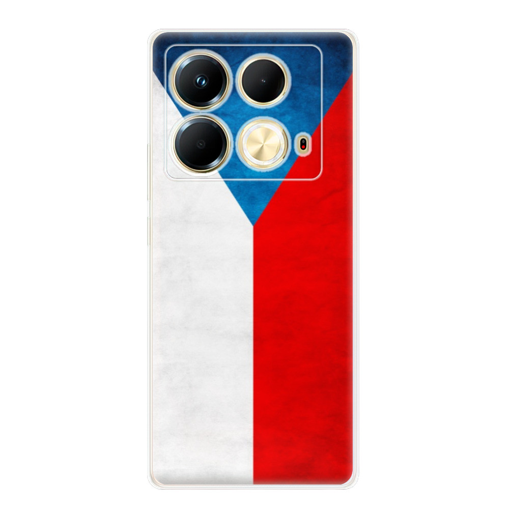 Odolné silikónové puzdro iSaprio - Czech Flag - Infinix Note 40