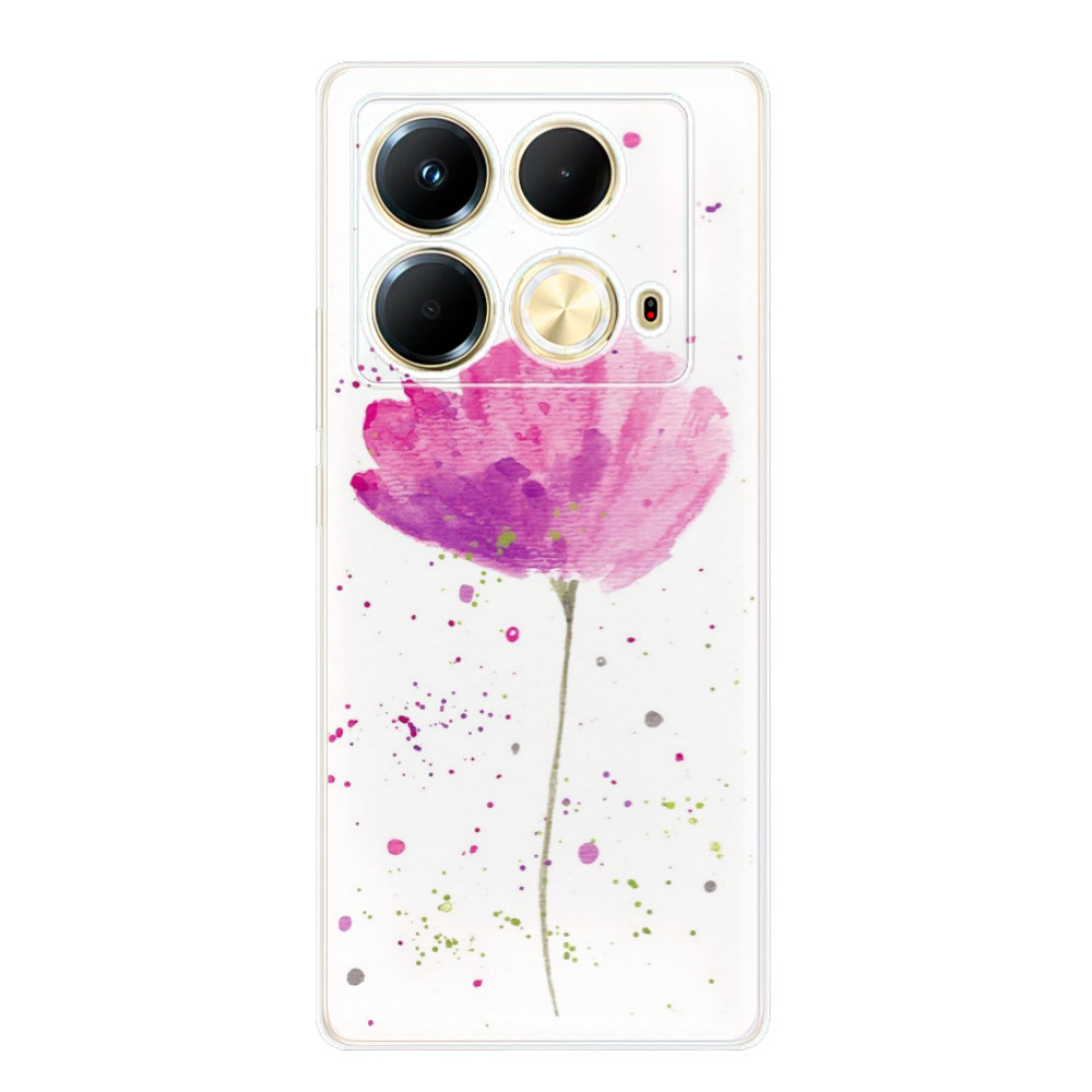 Odolné silikónové puzdro iSaprio - Poppies - Infinix Note 40