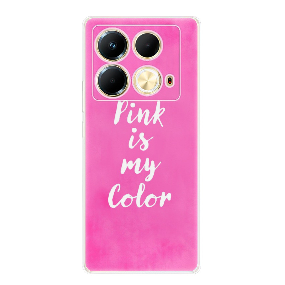 Odolné silikónové puzdro iSaprio - Pink is my color - Infinix Note 40