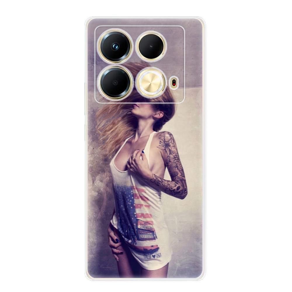 Odolné silikónové puzdro iSaprio - Girl 01 - Infinix Note 40