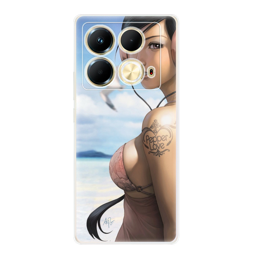 Odolné silikónové puzdro iSaprio - Girl 02 - Infinix Note 40