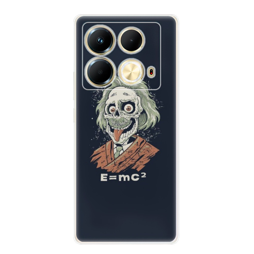 Odolné silikónové puzdro iSaprio - Einstein 01 - Infinix Note 40