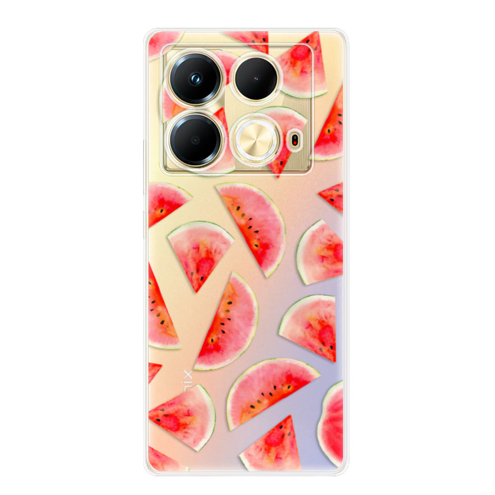 Odolné silikónové puzdro iSaprio - Melon Pattern 02 - Infinix Note 40