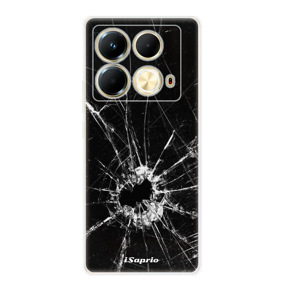 Odolné silikónové puzdro iSaprio - Broken Glass 10 - Infinix Note 40