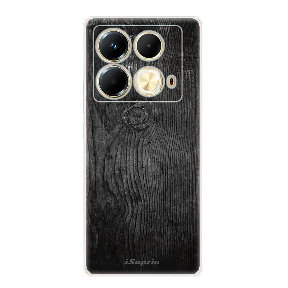 Odolné silikónové puzdro iSaprio - Black Wood 13 - Infinix Note 40