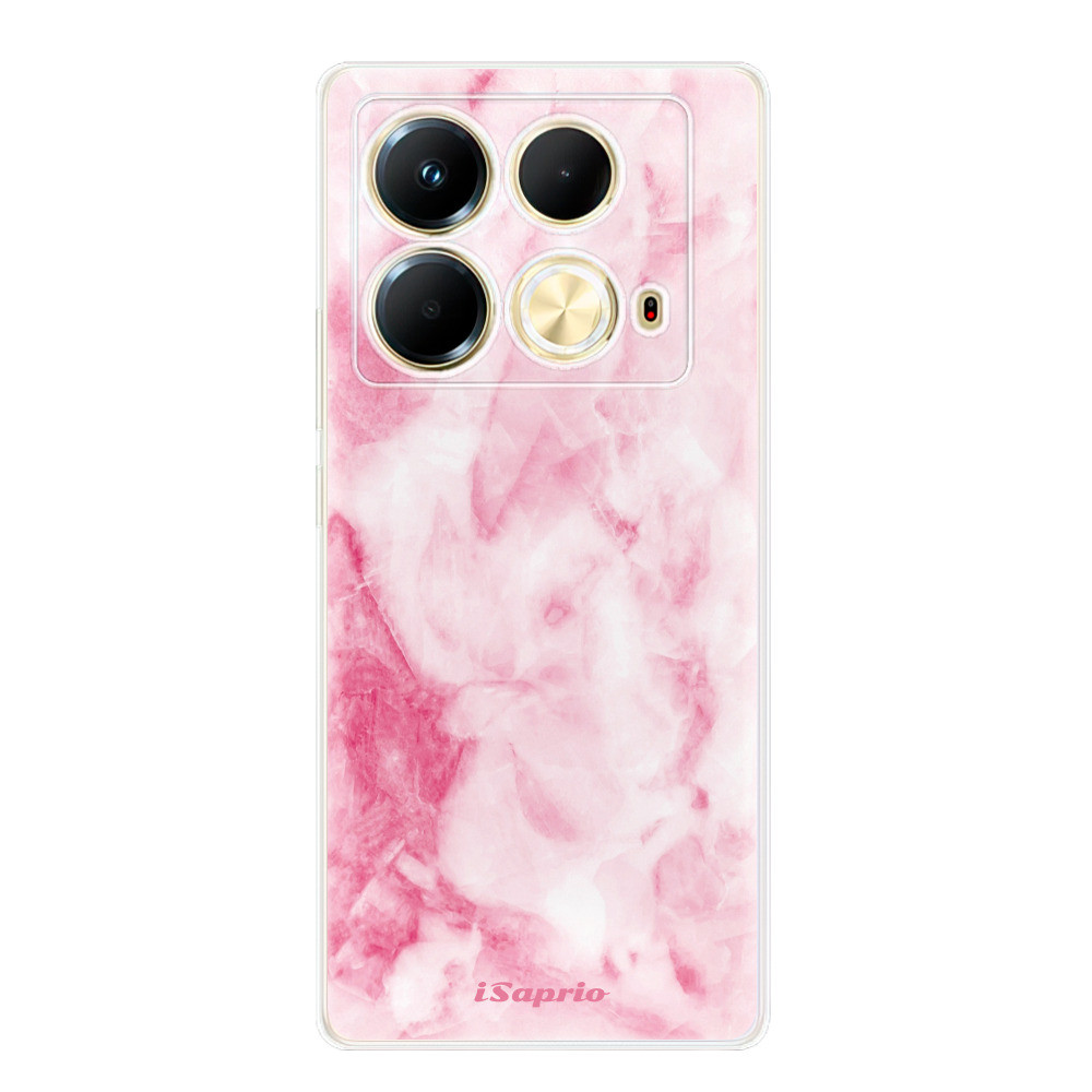 Odolné silikónové puzdro iSaprio - RoseMarble 16 - Infinix Note 40