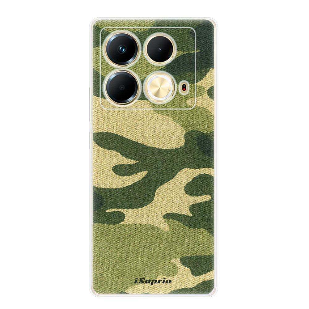 Odolné silikónové puzdro iSaprio - Green Camuflage 01 - Infinix Note 40