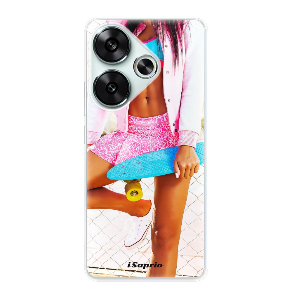 Odolné silikónové puzdro iSaprio - Skate girl 01 - Poco F6