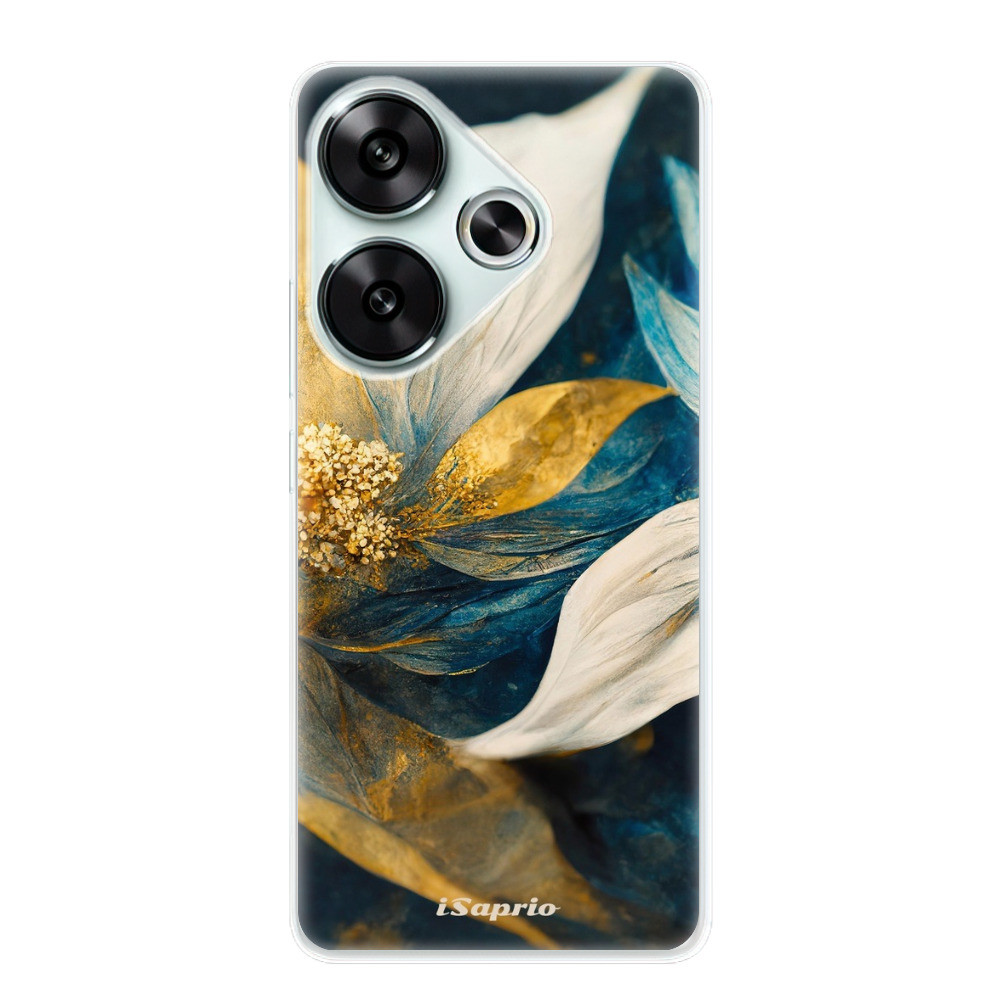 Odolné silikónové puzdro iSaprio - Gold Petals - Poco F6