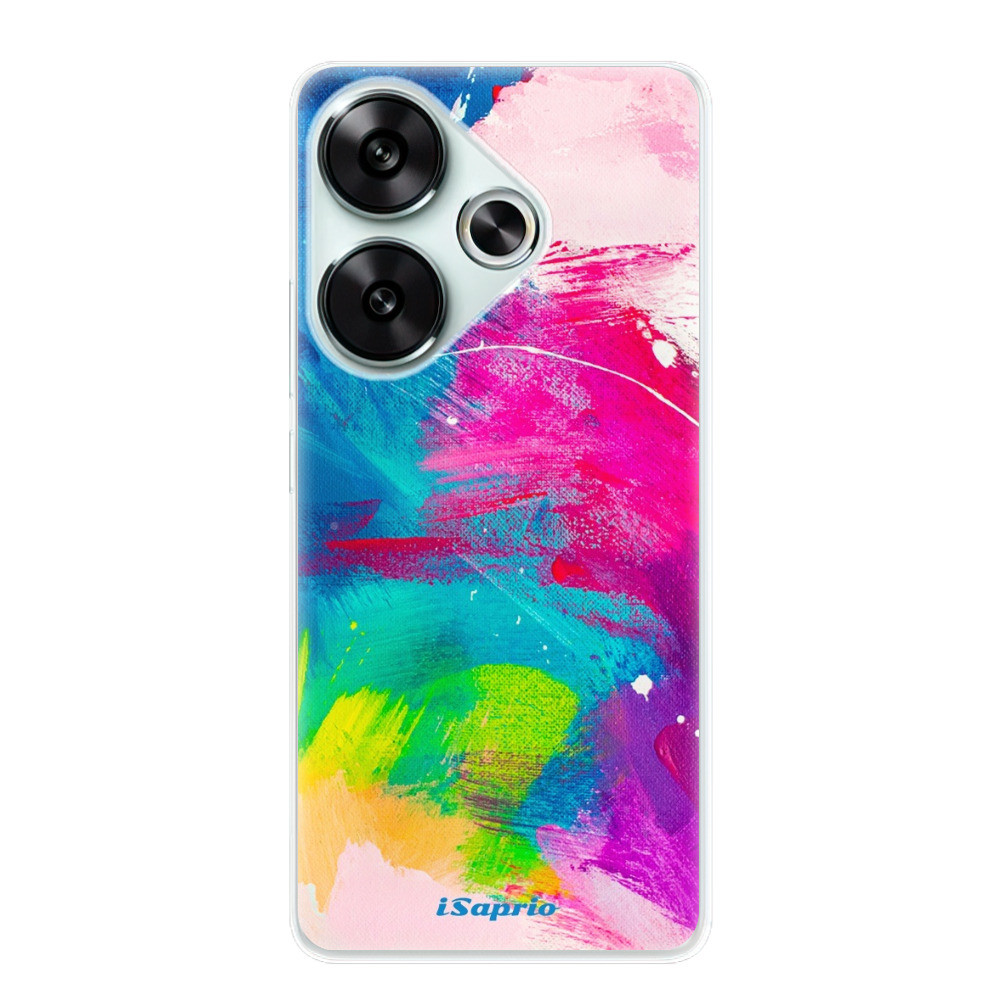 Odolné silikónové puzdro iSaprio - Abstract Paint 03 - Poco F6