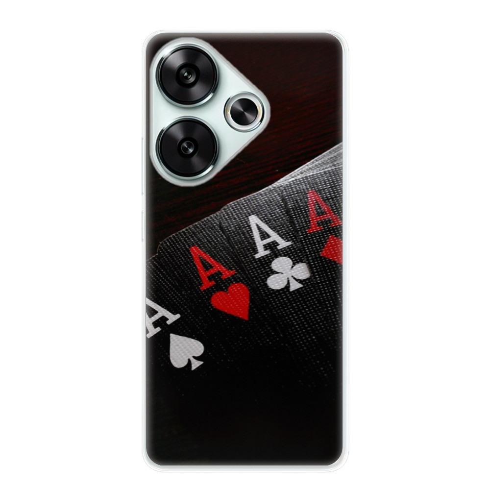 Odolné silikónové puzdro iSaprio - Poker - Poco F6