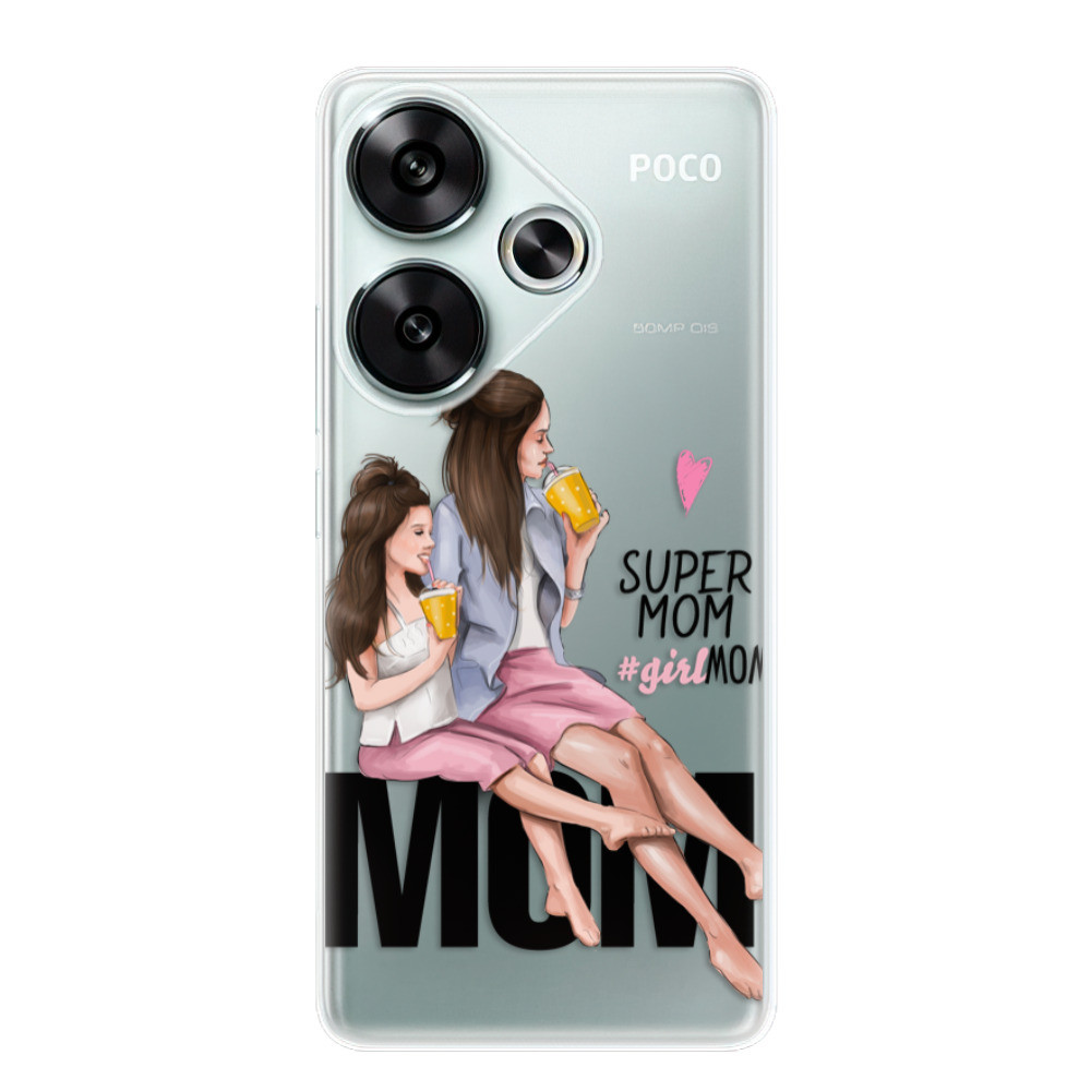 Odolné silikónové puzdro iSaprio - Milk Shake - Brunette - Poco F6