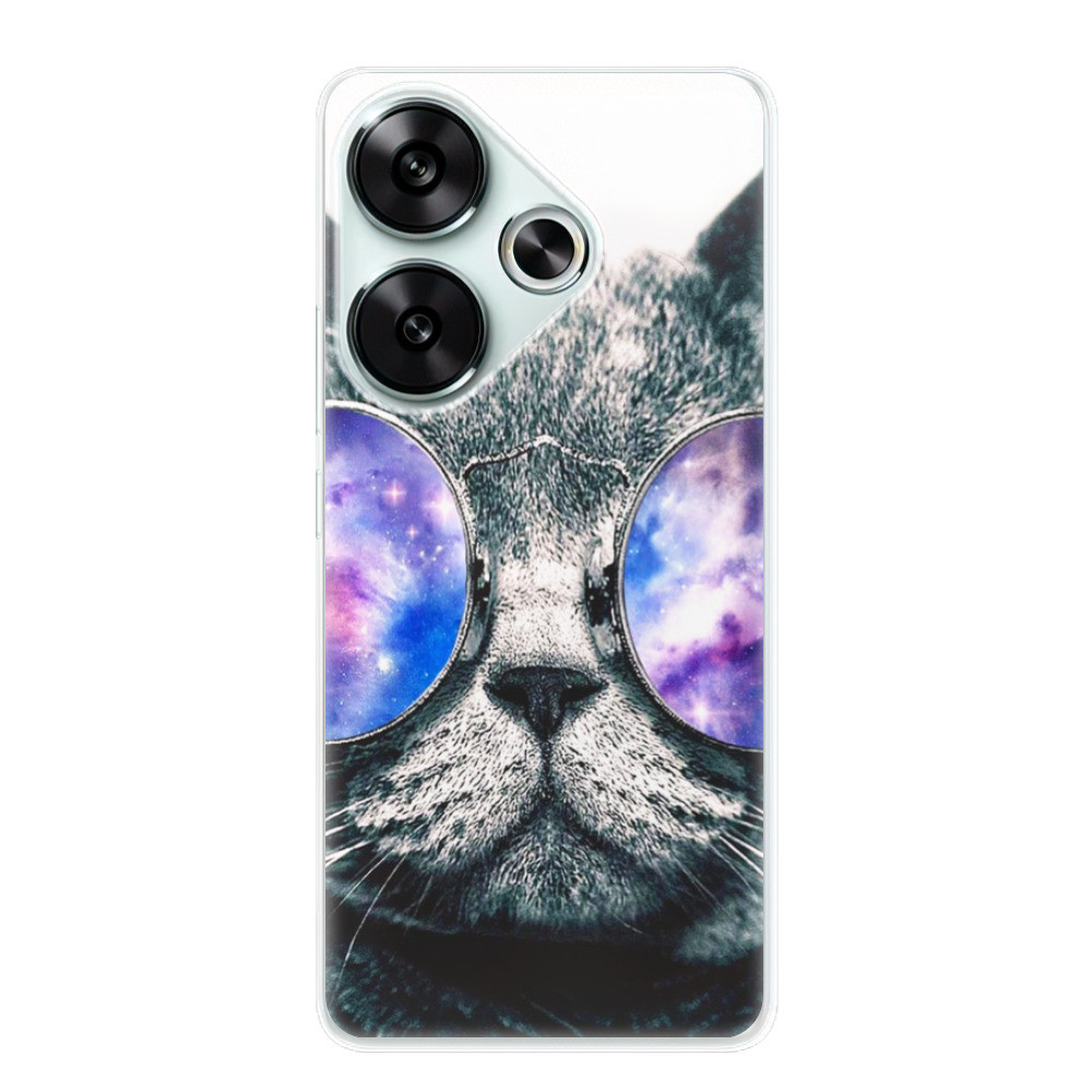 Odolné silikónové puzdro iSaprio - Galaxy Cat - Poco F6