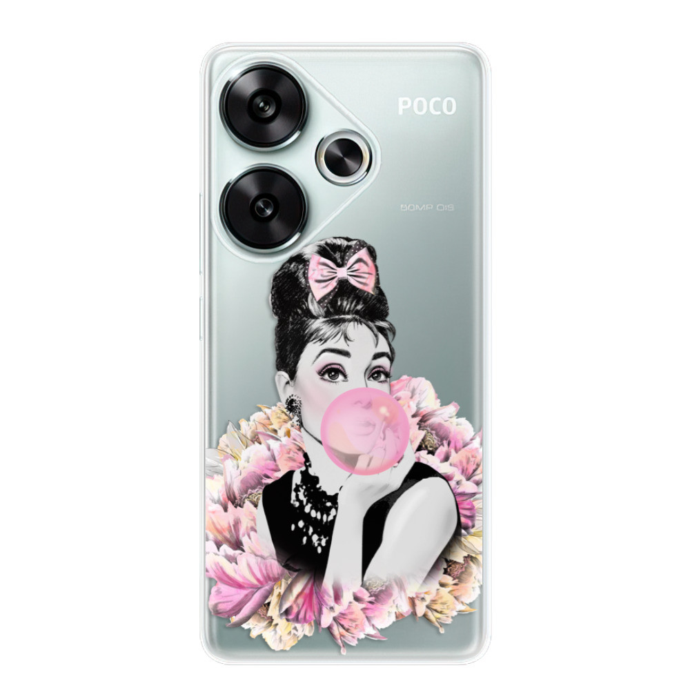 Odolné silikónové puzdro iSaprio - Pink Bubble - Poco F6