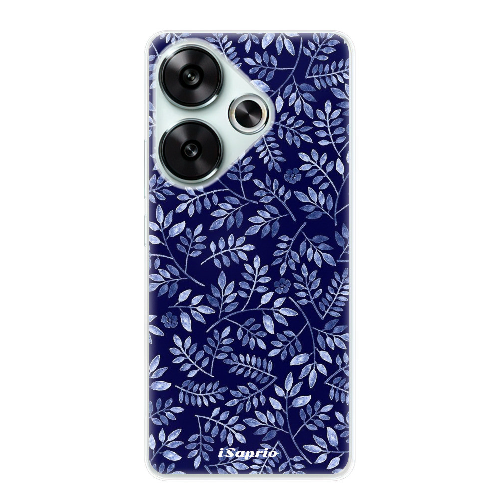 Odolné silikónové puzdro iSaprio - Blue Leaves 05 - Poco F6