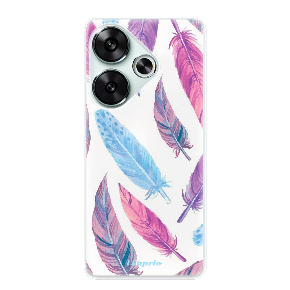 Odolné silikónové puzdro iSaprio - Feather Pattern 10 - Poco F6