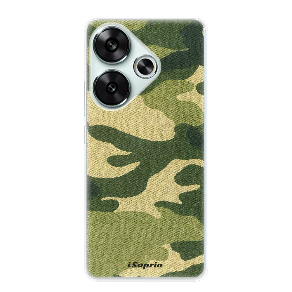Odolné silikónové puzdro iSaprio - Green Camuflage 01 - Poco F6