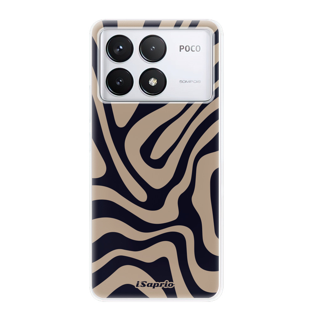 Odolné silikónové puzdro iSaprio - Zebra Black - Poco F6 Pro