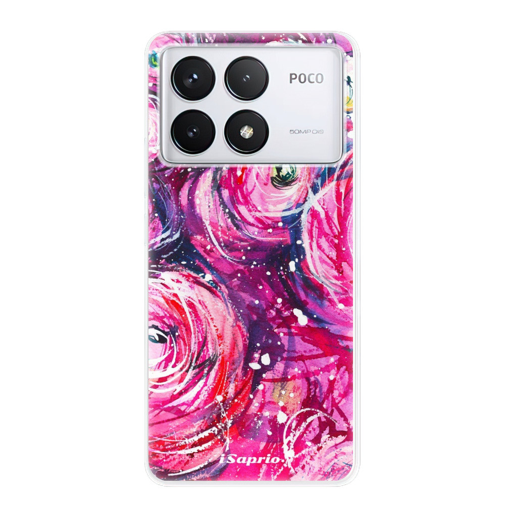 Odolné silikónové puzdro iSaprio - Pink Bouquet - Poco F6 Pro