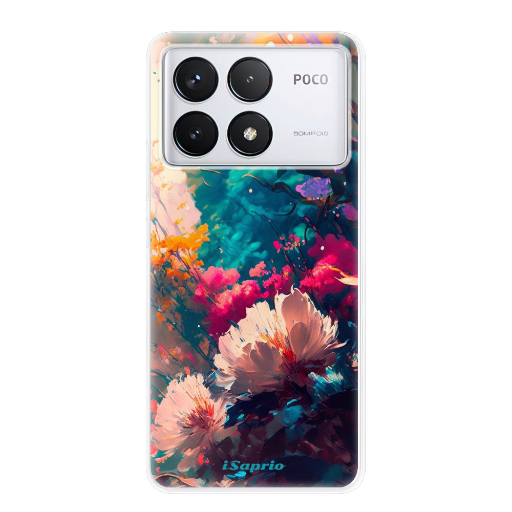 Odolné silikónové puzdro iSaprio - Flower Design - Poco F6 Pro
