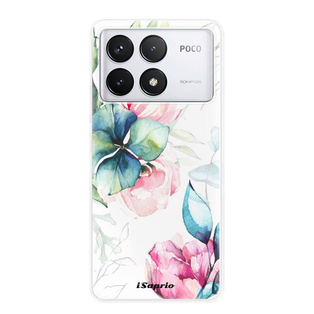 Odolné silikónové puzdro iSaprio - Flower Art 01 - Poco F6 Pro