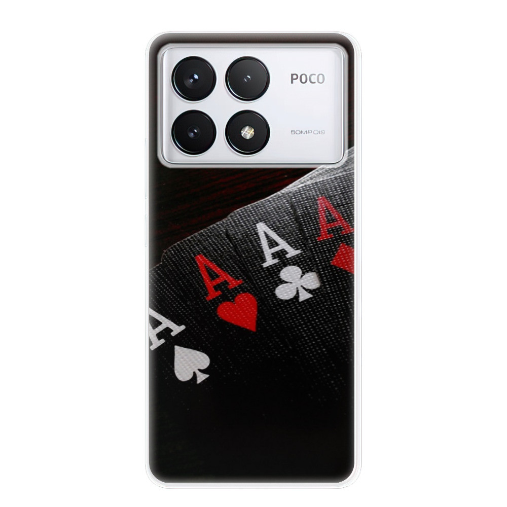 Odolné silikónové puzdro iSaprio - Poker - Poco F6 Pro