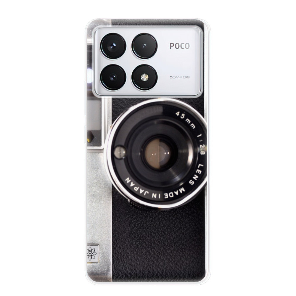 Odolné silikónové puzdro iSaprio - Vintage Camera 01 - Poco F6 Pro