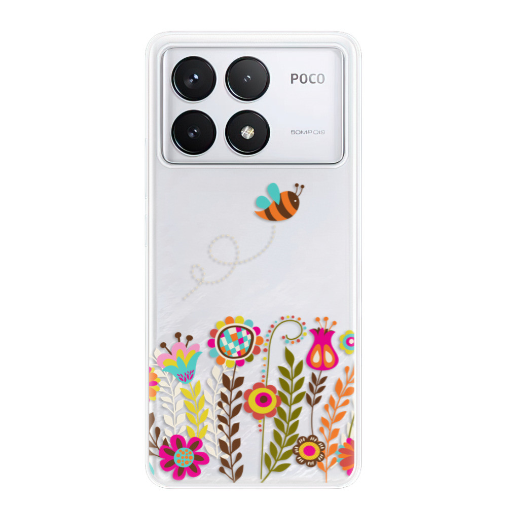 Odolné silikónové puzdro iSaprio - Bee 01 - Poco F6 Pro