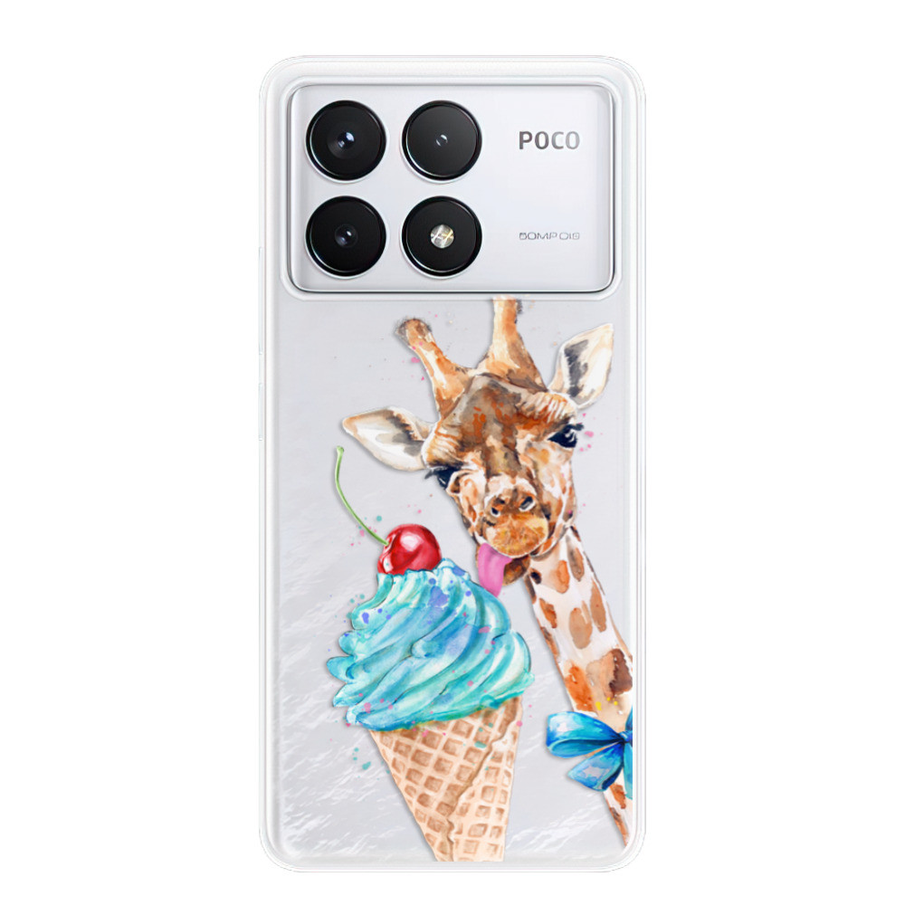 Odolné silikónové puzdro iSaprio - Love Ice-Cream - Poco F6 Pro