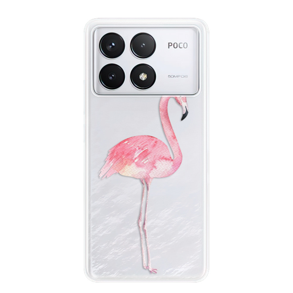 Odolné silikónové puzdro iSaprio - Flamingo 01 - Poco F6 Pro