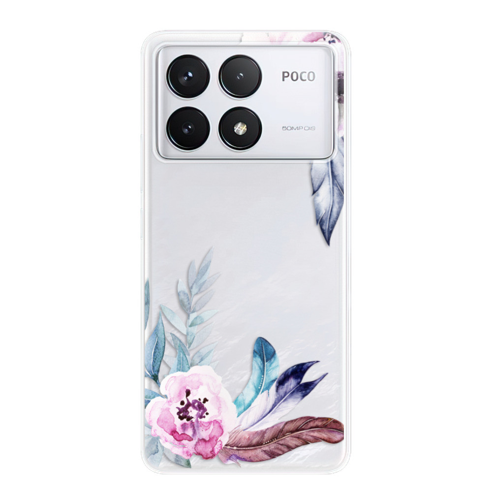 Odolné silikónové puzdro iSaprio - Flower Pattern 04 - Poco F6 Pro