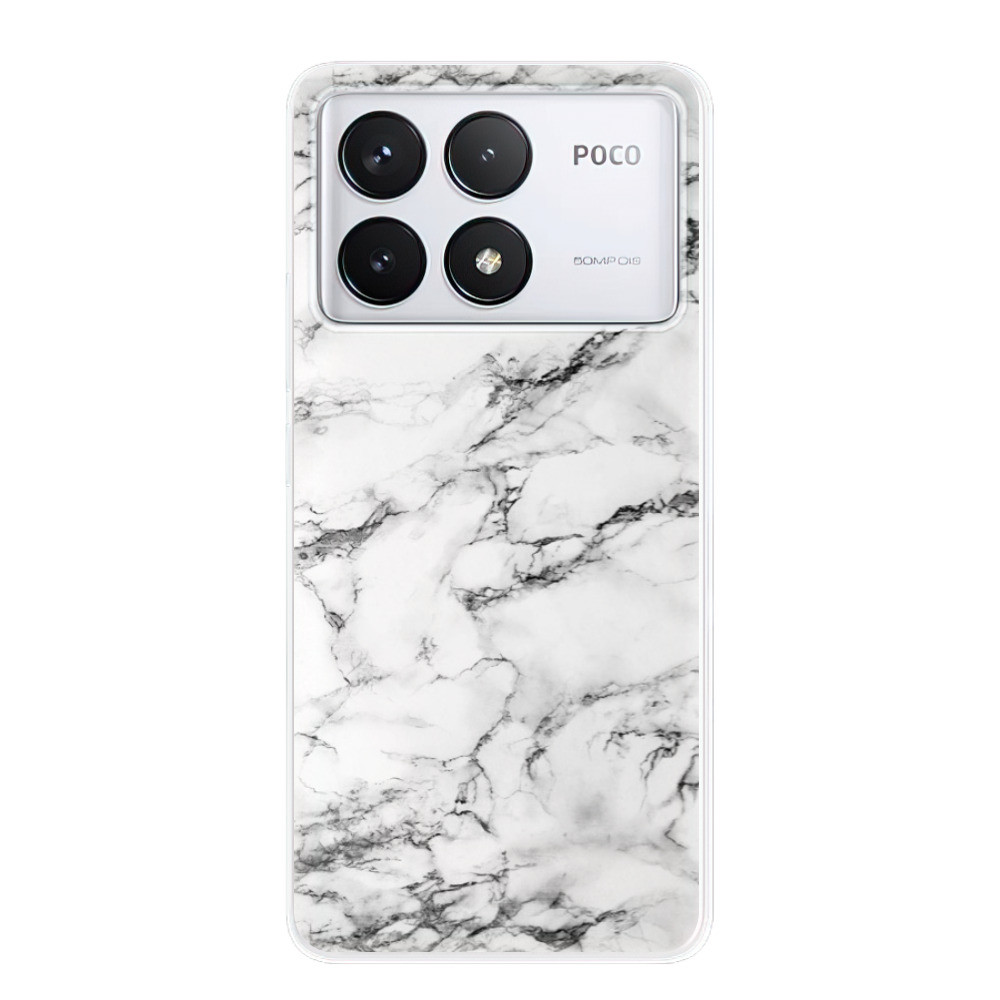 Odolné silikónové puzdro iSaprio - White Marble 01 - Poco F6 Pro