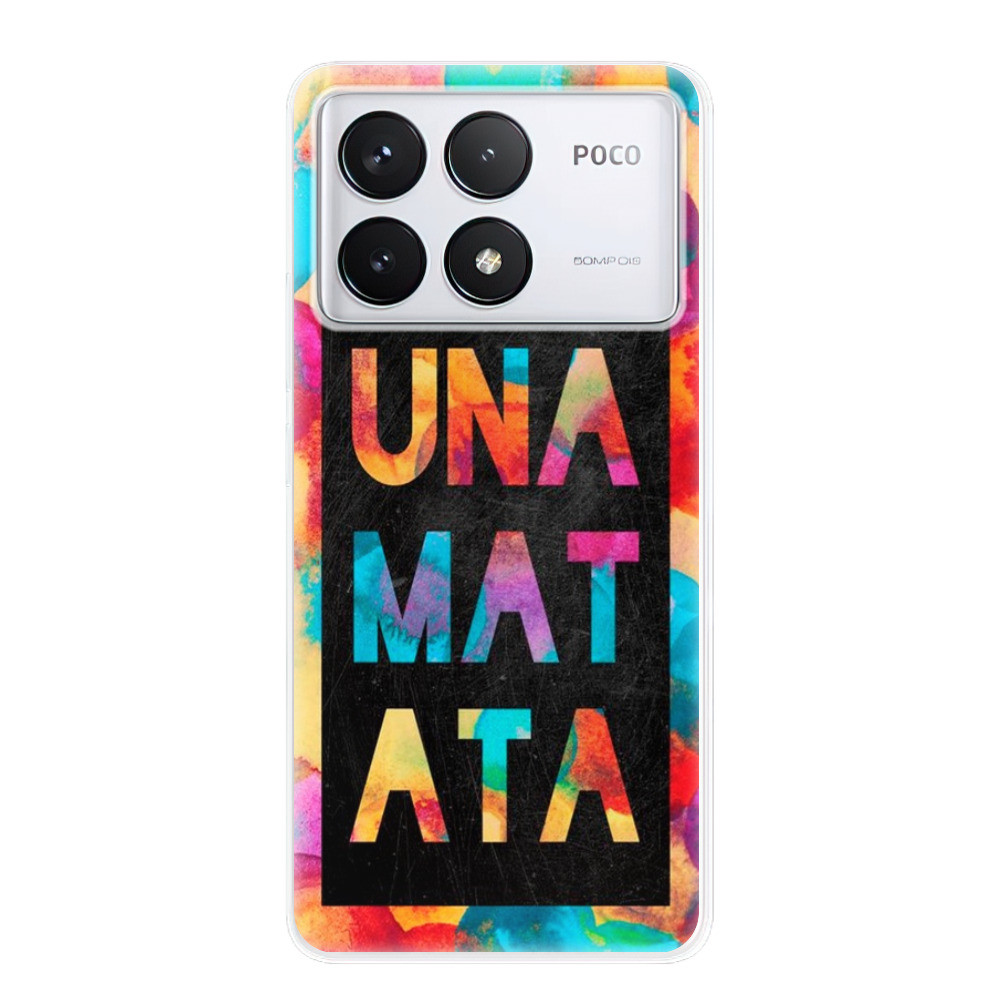 Odolné silikónové puzdro iSaprio - Hakuna Matata 01 - Poco F6 Pro